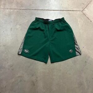 Y2K NFL Reebok Equipment NY Jets Green Sport‎ utility shorts size: Medium